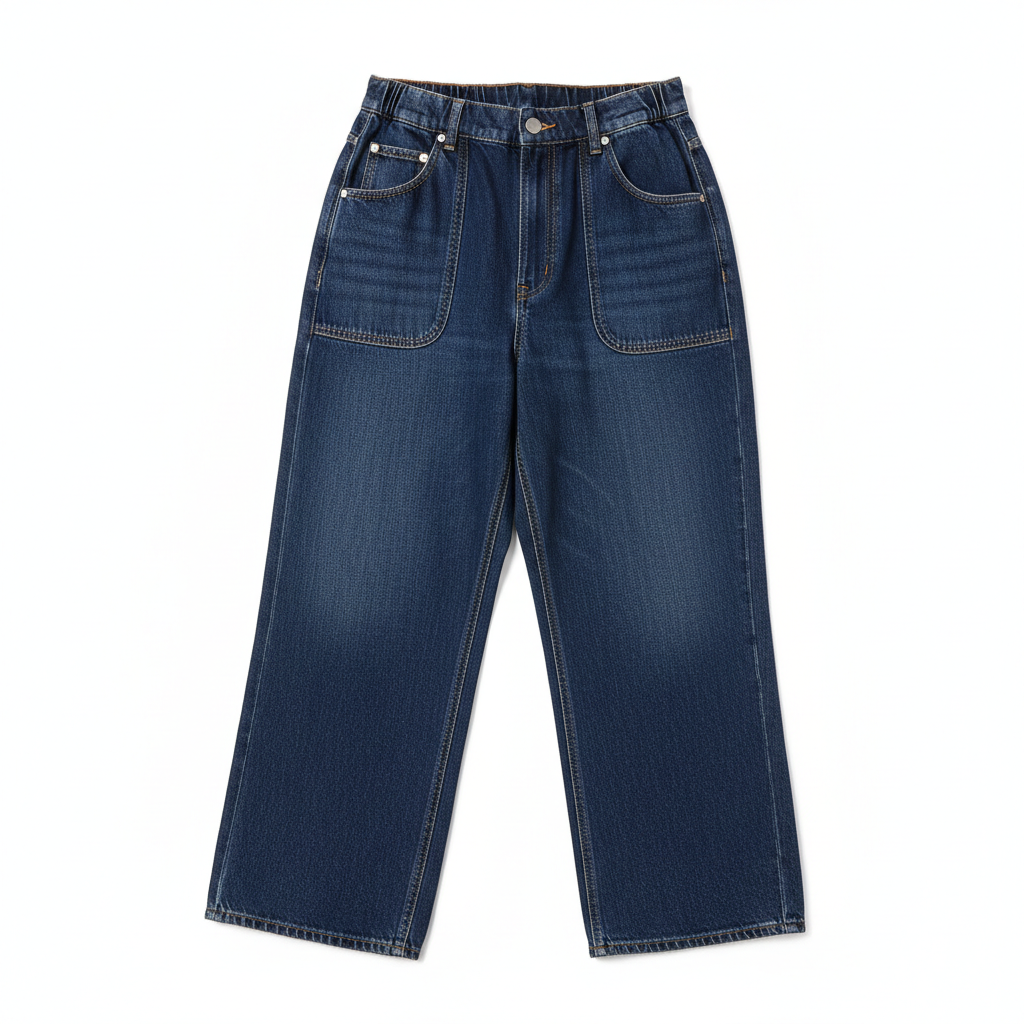 Barrel-Fit Jeans