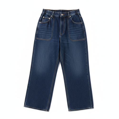 Barrel-Fit Jeans